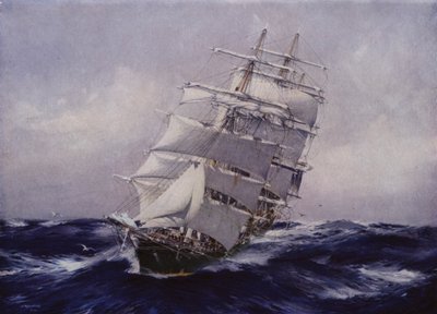 Clipper Ship Thermopylae by Jack after Spurling